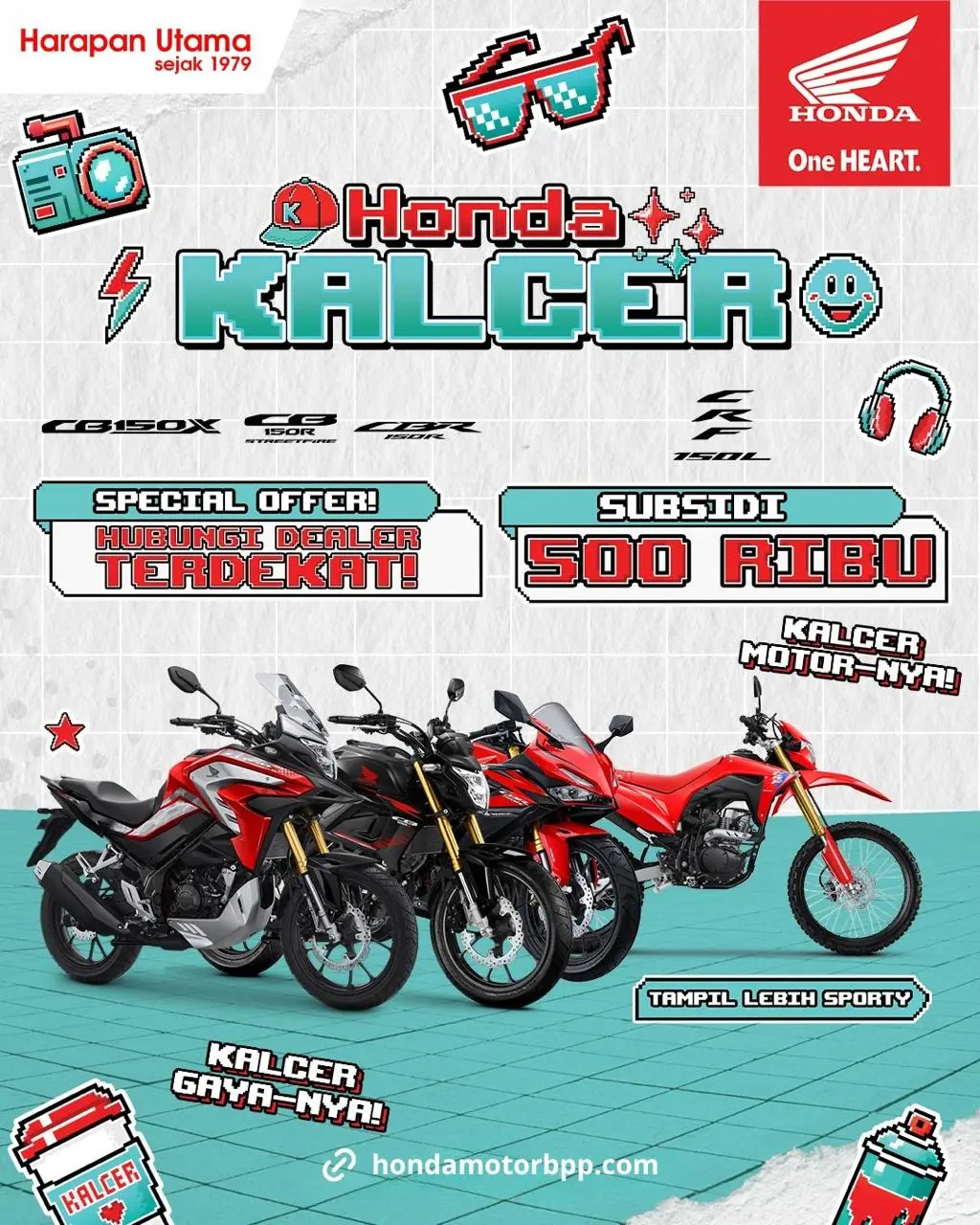Promo Honda Kalcer Balikpapan Bulan Juni 2026 subsidi motor sport Honda